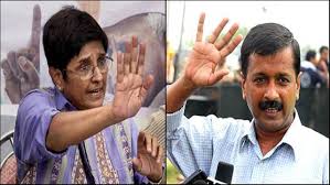 arvind kejriwal,kiran bedi,delhi elections,the week opinion poll  ఢిల్లీ ఎన్నికల్లో ఎవరిది ముందంజ..??